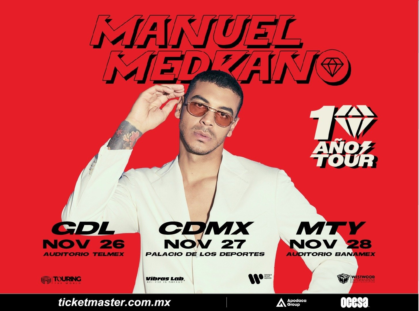 Invitación Conferencia de Prensa Manuel Medrano