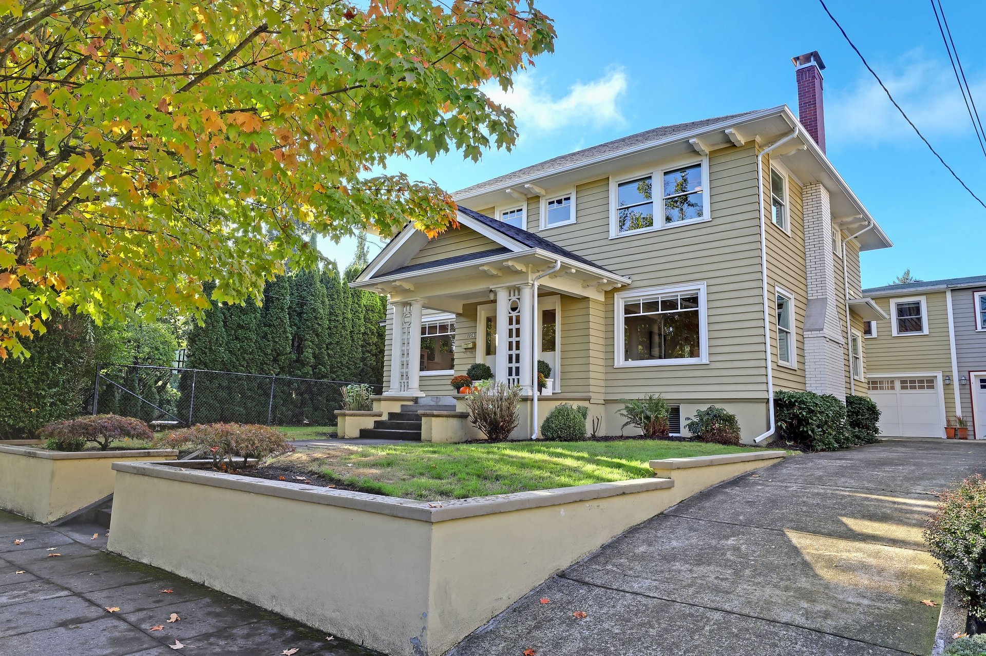 Distinguished Historical Alameda Colonial Portland Home Built in 1917 by Celebrated Builder Robert B. Beat Sold in Four Days for $1,575,000 by Coldwell Banker Bain