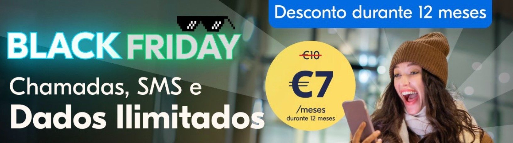 Black Friday chega à Lyca Mobile com comunicações ilimitadas a 7€ por mês
