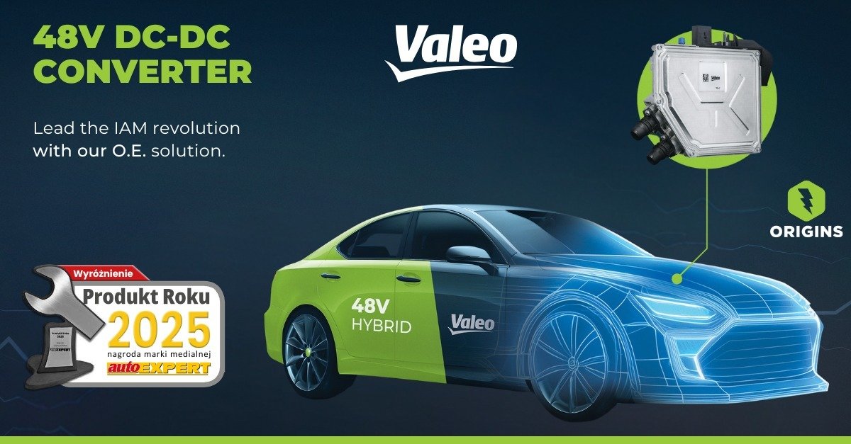 Valeo DC/DC Converter for Mild Hybrid Vehicles Recognized in the autoEXPERT Product of the Year 2025 Awards
