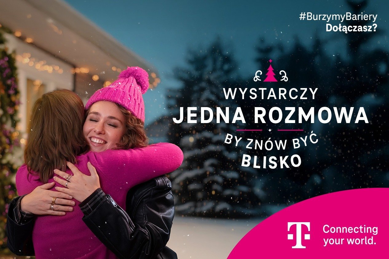 Wystarczy jedna wiadomość by znowu być blisko – T-Mobile rusza z kampanią świąteczną i ofertą pełną prezentów