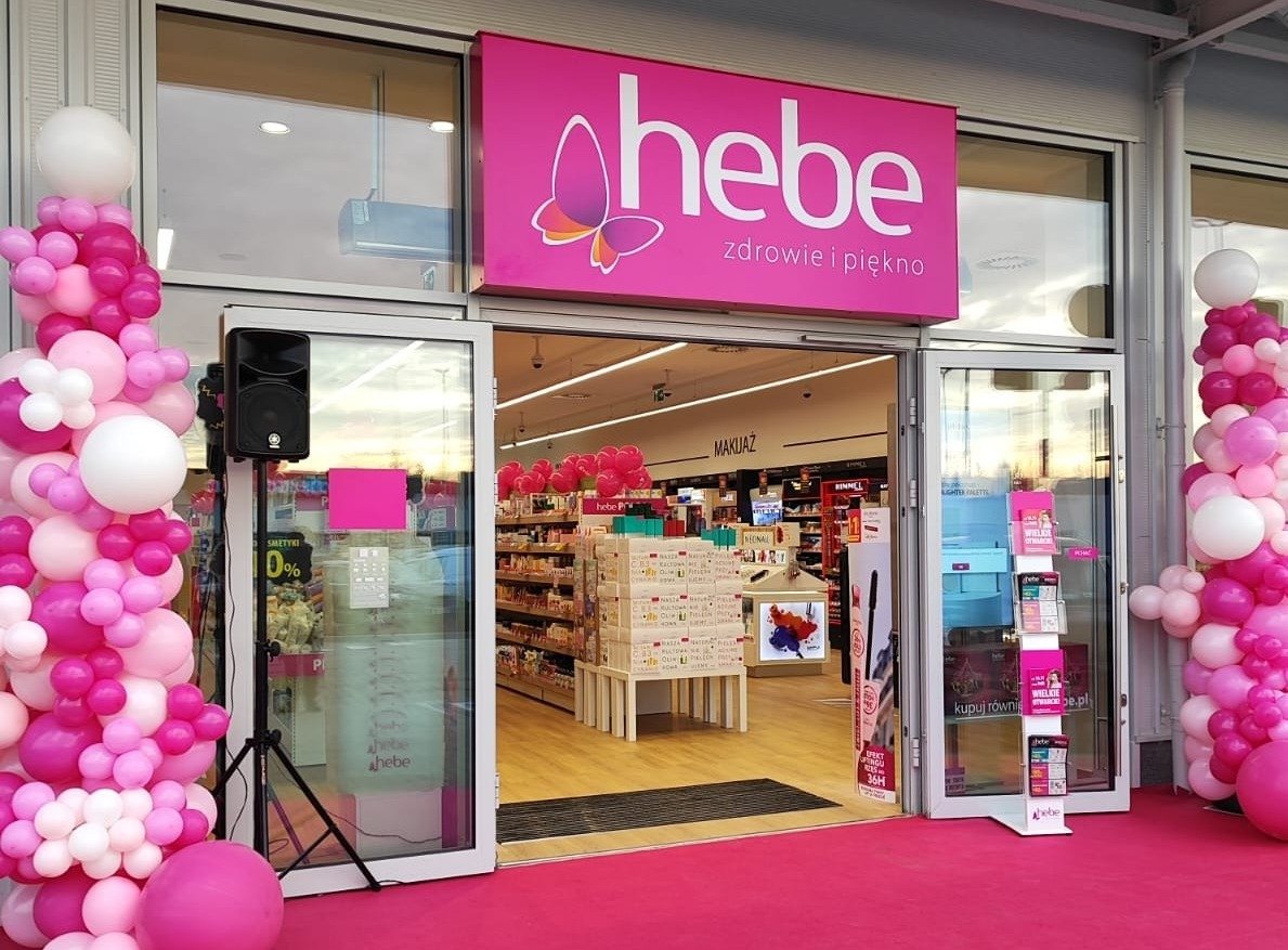 Pierwszy sklep Hebe w Zawierciu już otwarty!