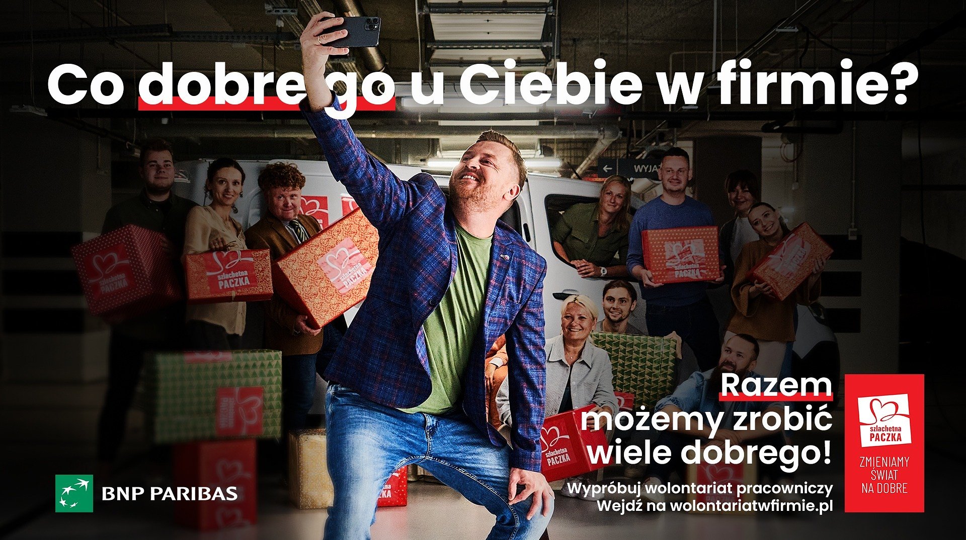 Jeszcze #WięcejDobra – Bank BNP Paribas i Szlachetna Paczka