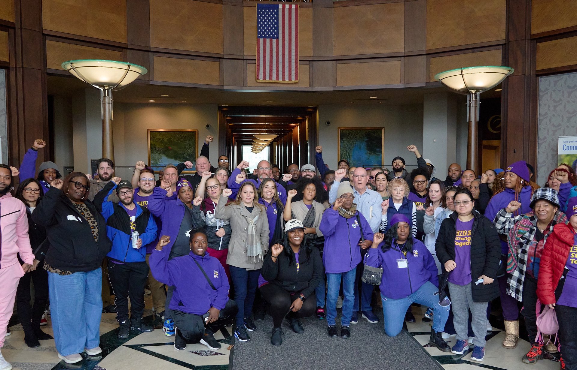 PCA's & Family Show Up At DSS to Deliver Thousands of Grievances