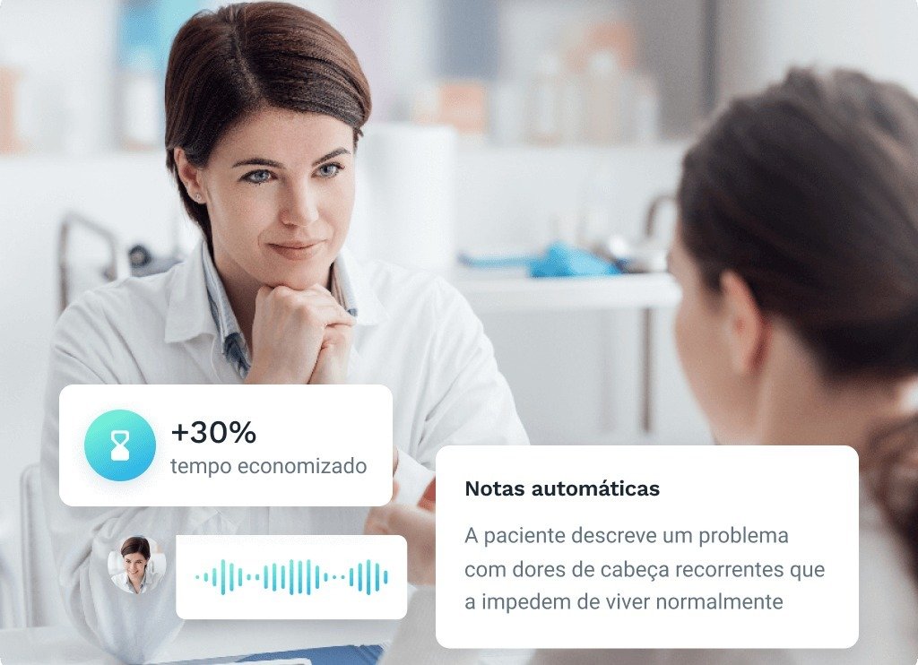 IA humaniza consultas médicas e alivia rotina de profissionais de saúde