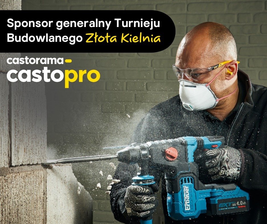 Castorama Polska stawia na przyszłość zawodów budowlanych – jako sponsor generalny 54. edycji Turnieju Budowlanego „Złota Kielnia”