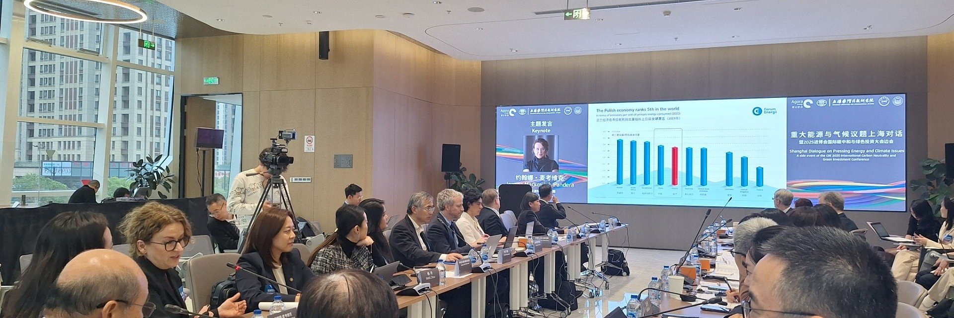 Forum Energii prezentuje polską perspektywę transformacji energetycznej na forum Dialogu w Szanghaju