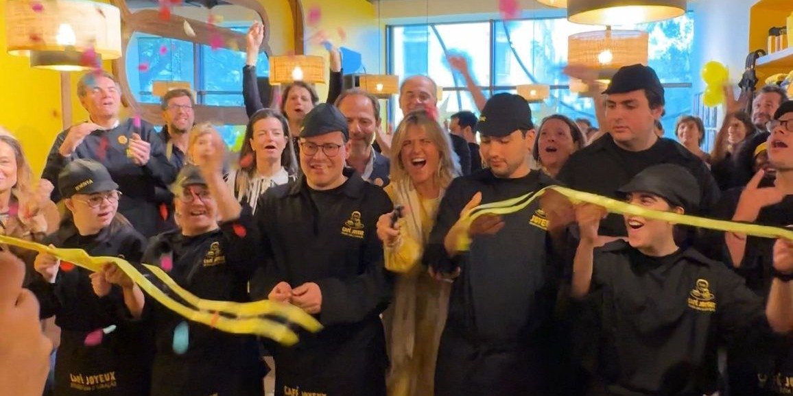 Café Joyeux abre no NorteShopping para “servir com o coração”