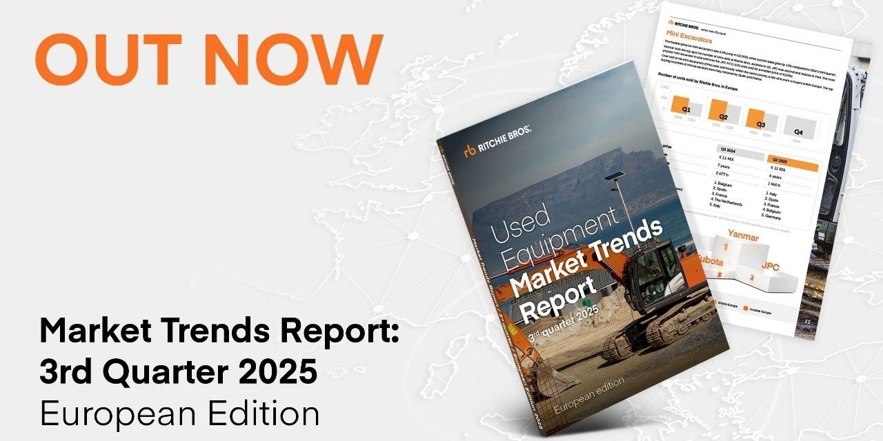 El mercado de maquinaria usada muestra señales de recuperación