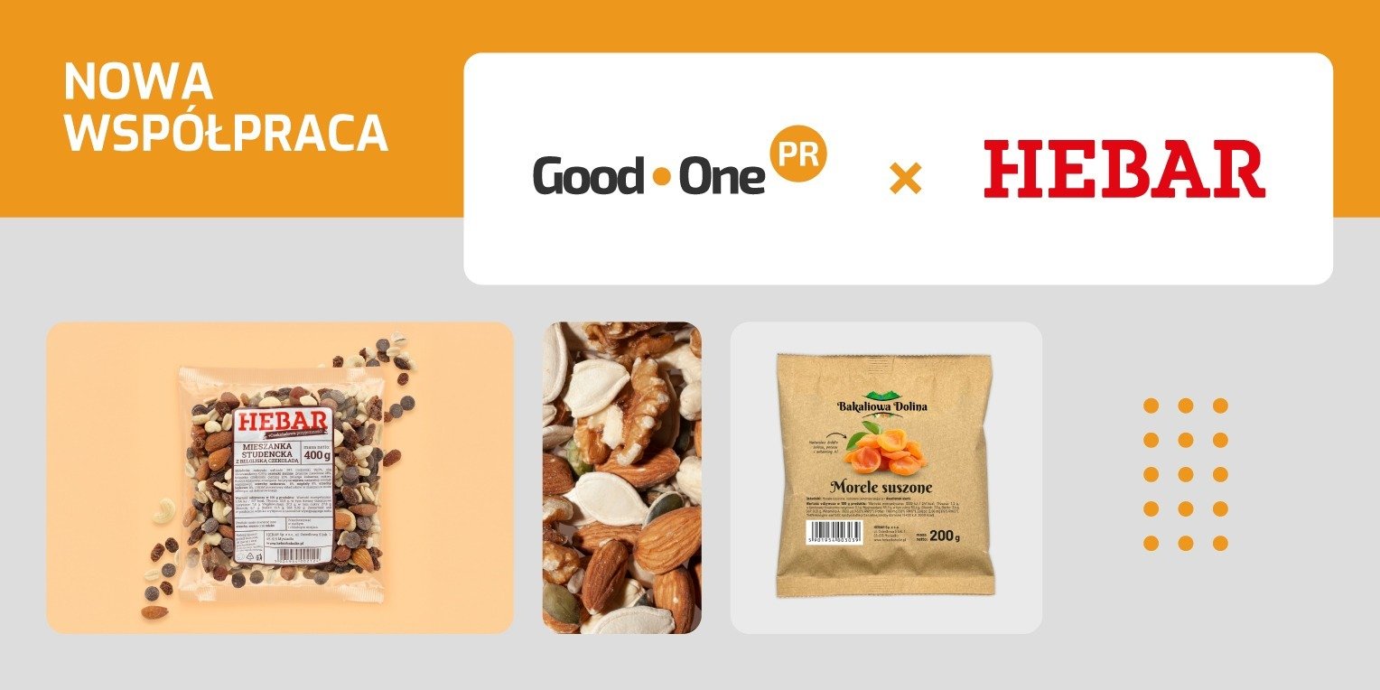 Good One PR prowadzi działania dla marki Hebar