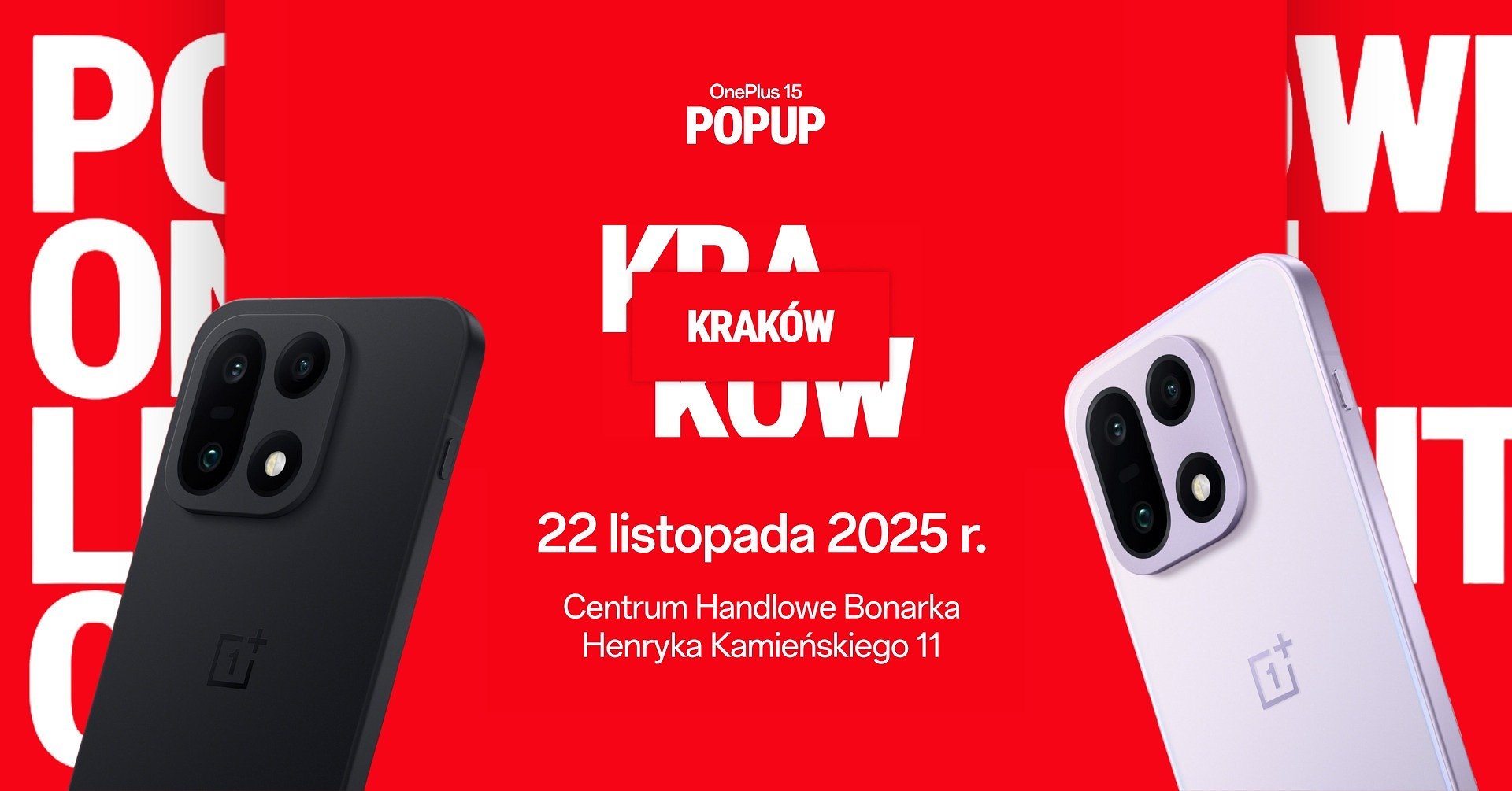 OnePlus Pop-Up Store w Krakowie już w sobotę! Gadżety o wartości 2 tys. złotych czekają na fanów marki
