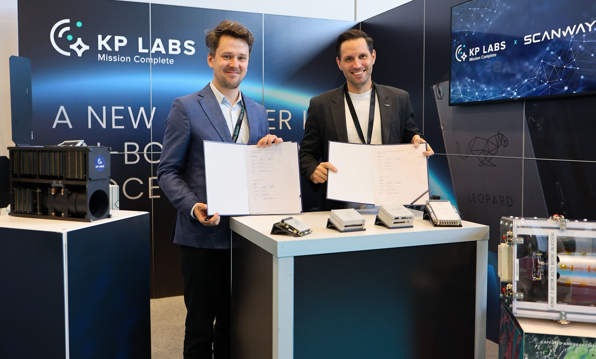 KP Labs i Scanway rozwijają współpracę w zakresie ładunków optycznych i przetwarzania danych na orbicie dla przyszłych misji kosmicznych