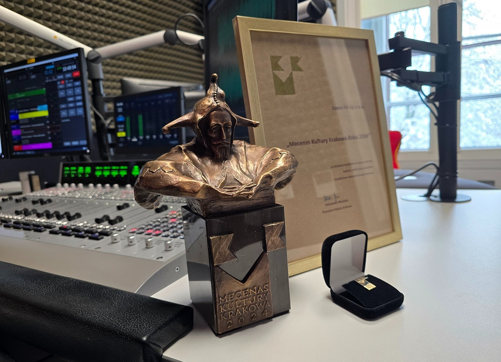 RMF Classic uhonorowane tytułem „Mecenasa Kultury Krakowa 2024”