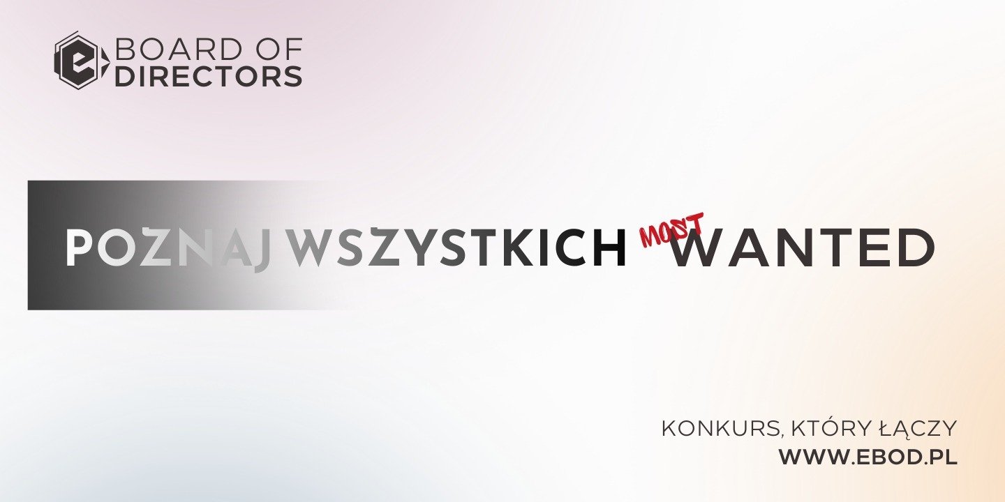 Poznaliśmy zwycięzców e-Board of Directors
