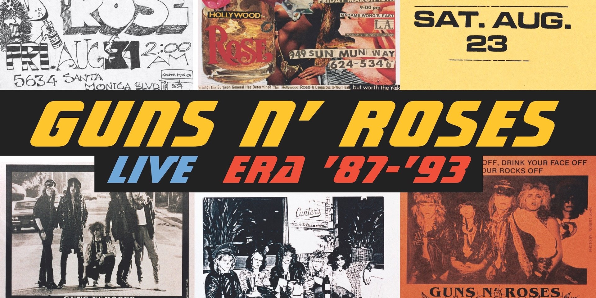 Imponujące winylowe wydanie „Live Era ’87 –’93” Guns N’ Roses już dostępne