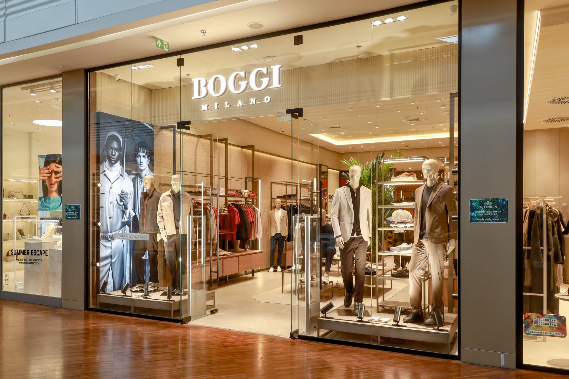 Nowoczesna elegancja po włosku w Manufakturze – Boggi Milano debiutuje w Łodzi