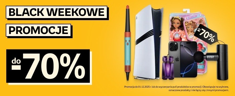 Empik z przecenami do -70% na Black Weeks