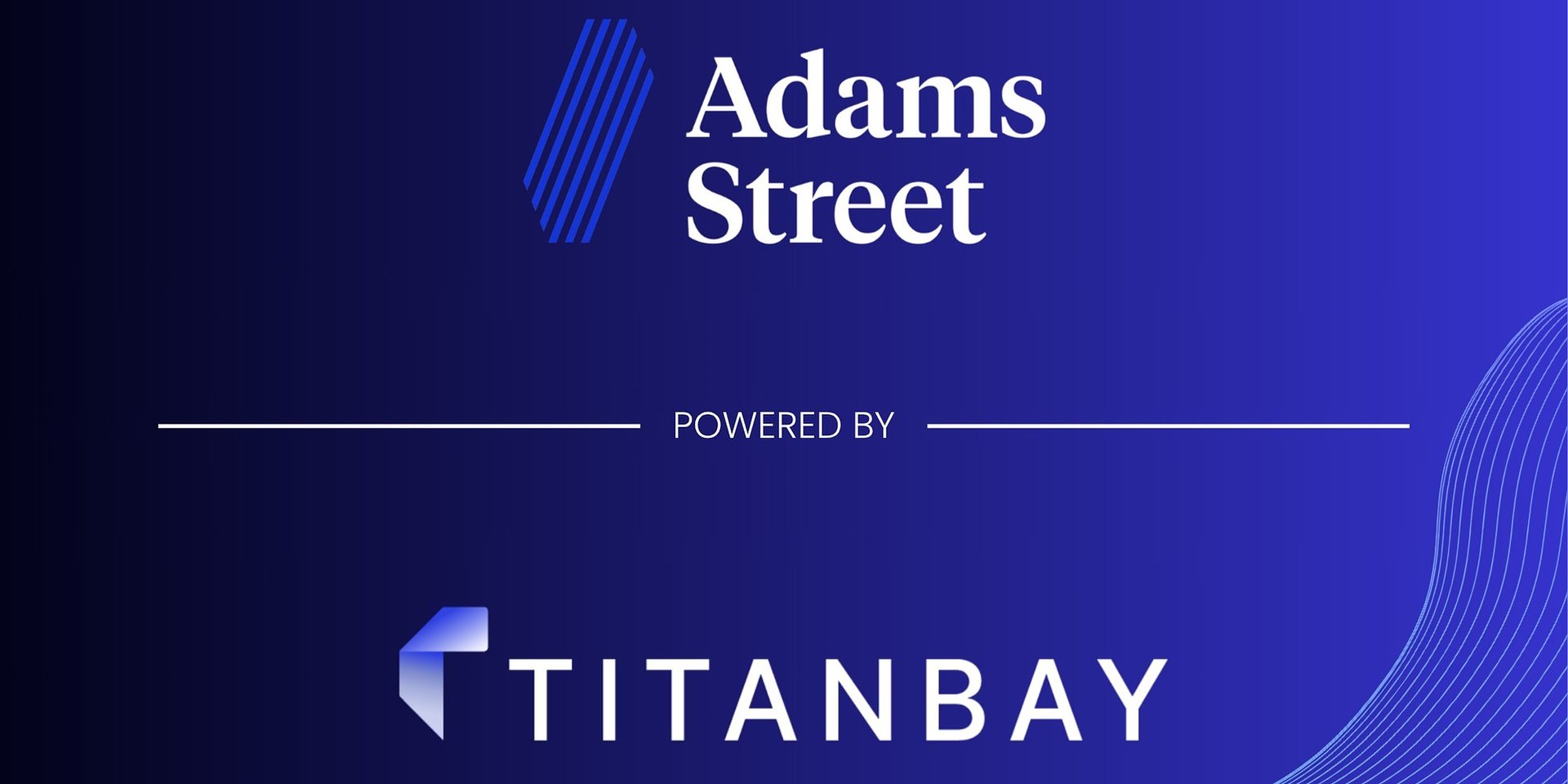 Titanbay and Adams Street Announce Private Wealth Solutions Partnership