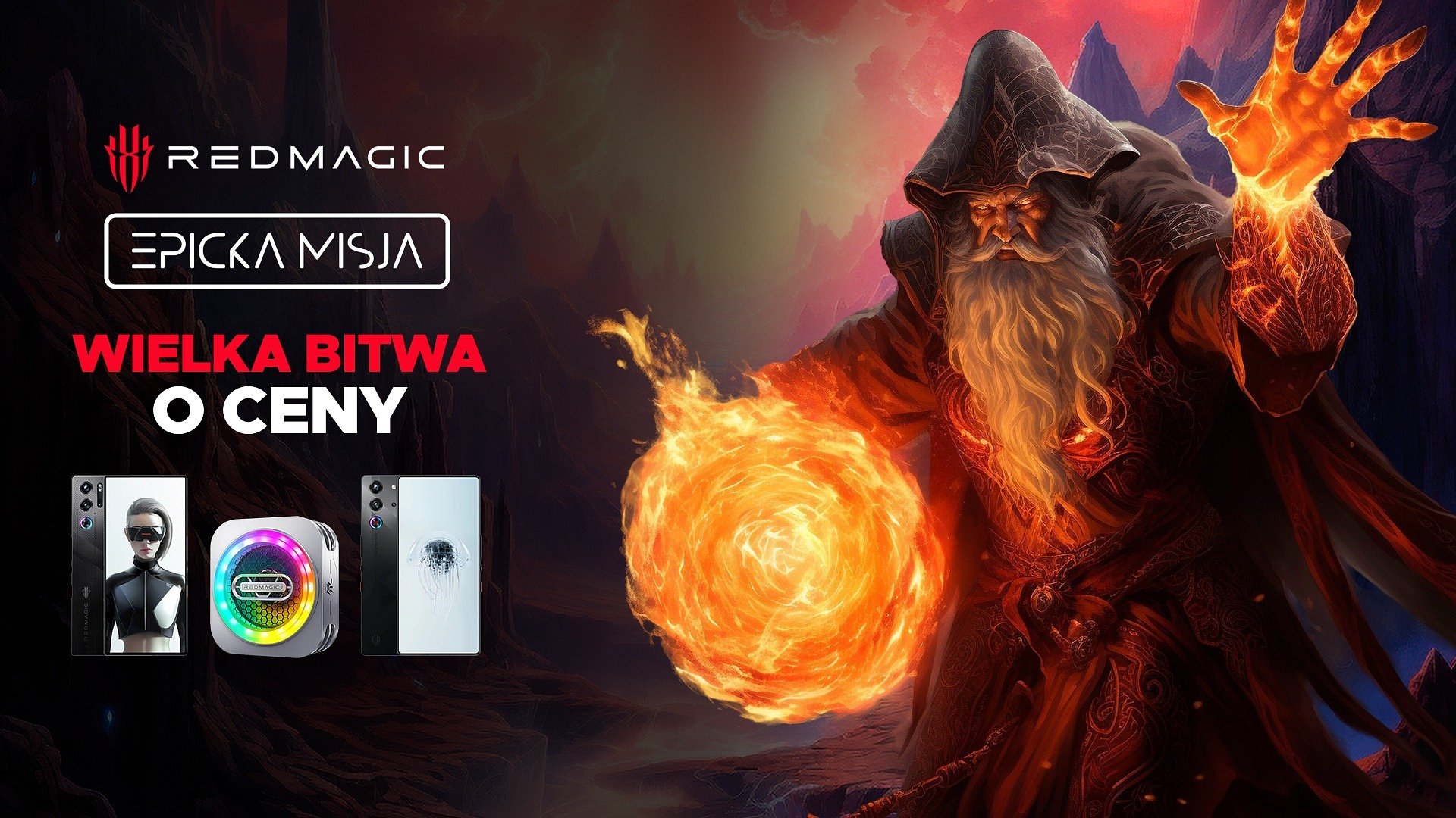 Sprzęt REDMAGIC w epickich cenach na Black Friday