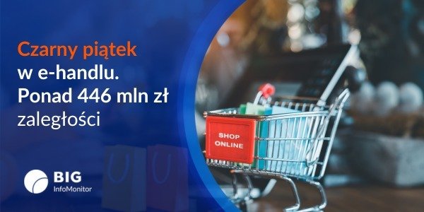 BIG InfoMonitor: Handel przed Black Week - umiarkowany optymizm kontra rosnące zaległe długi w e-commerce