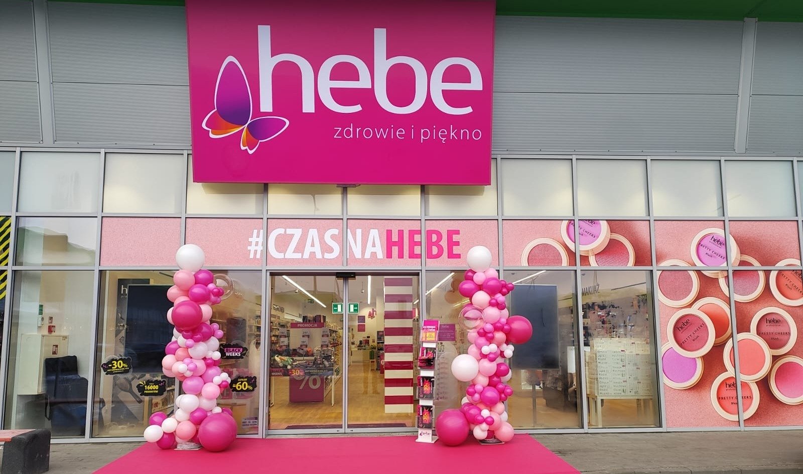 Nowy sklep Hebe w Chorzowie – wielkie otwarcie w Black Friday