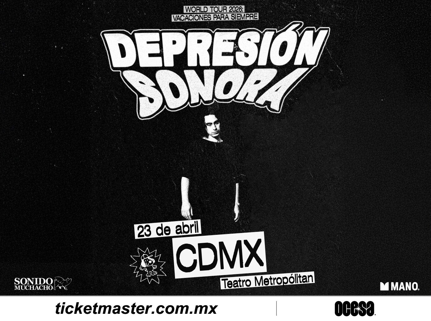 La capital mexicana será impactada por una gran ola de new wave y post punk con Depresión Sonora