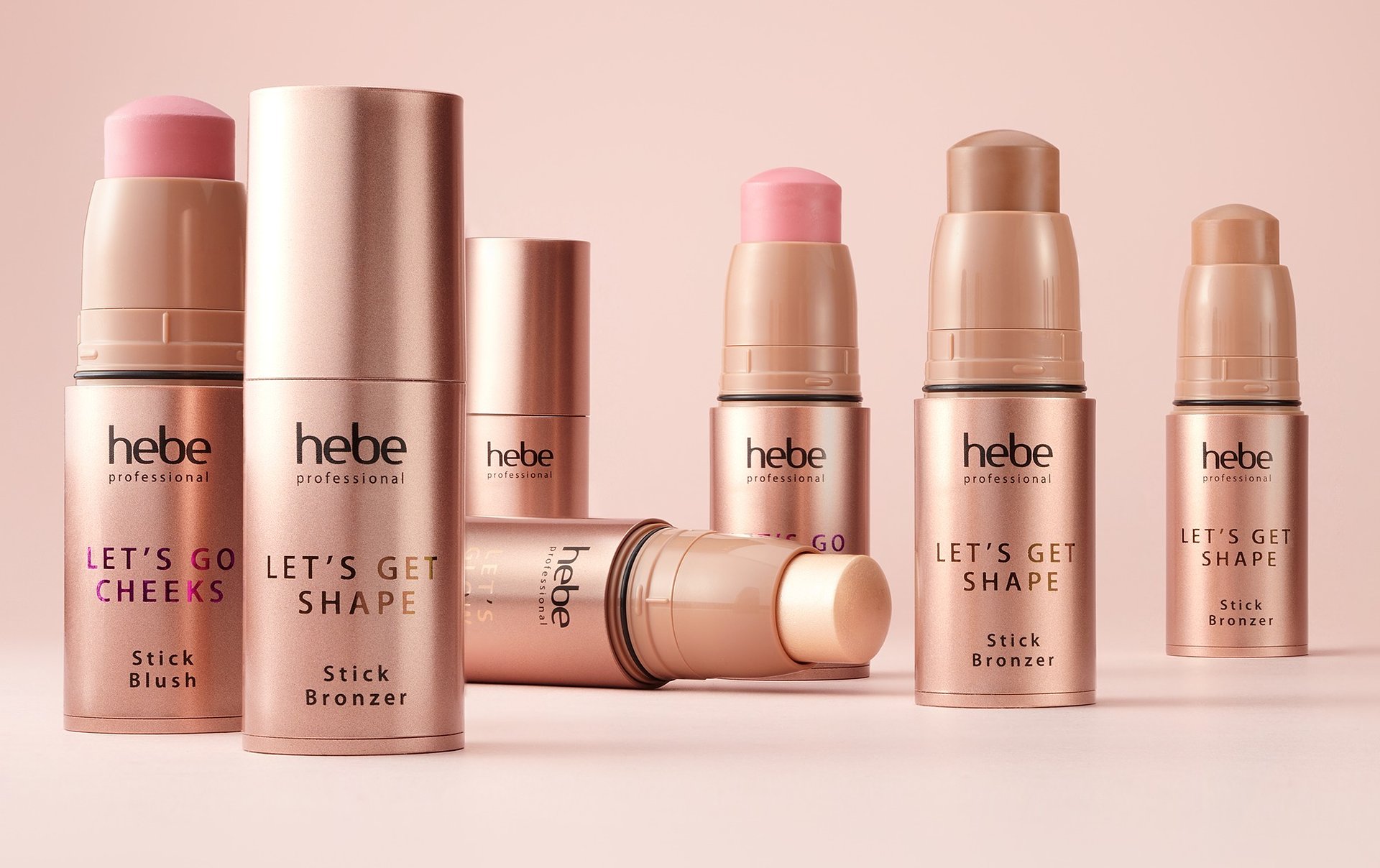 Subtelny i naturalnie wyglądający makijaż. Poznaj nowości od Hebe Professional