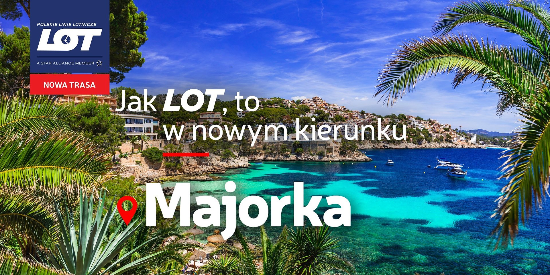 Baleary dołączają do siatki połączeń PLL LOT! Rusza sprzedaż bezpośrednich lotów na Majorkę