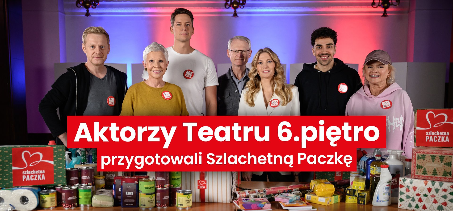 „To bardzo dużo życiowych ról jak na 21-letnią kobietę” – aktorzy Teatru 6.piętro przygotowują Szlachetną Paczkę dla rodziny pani Joanny