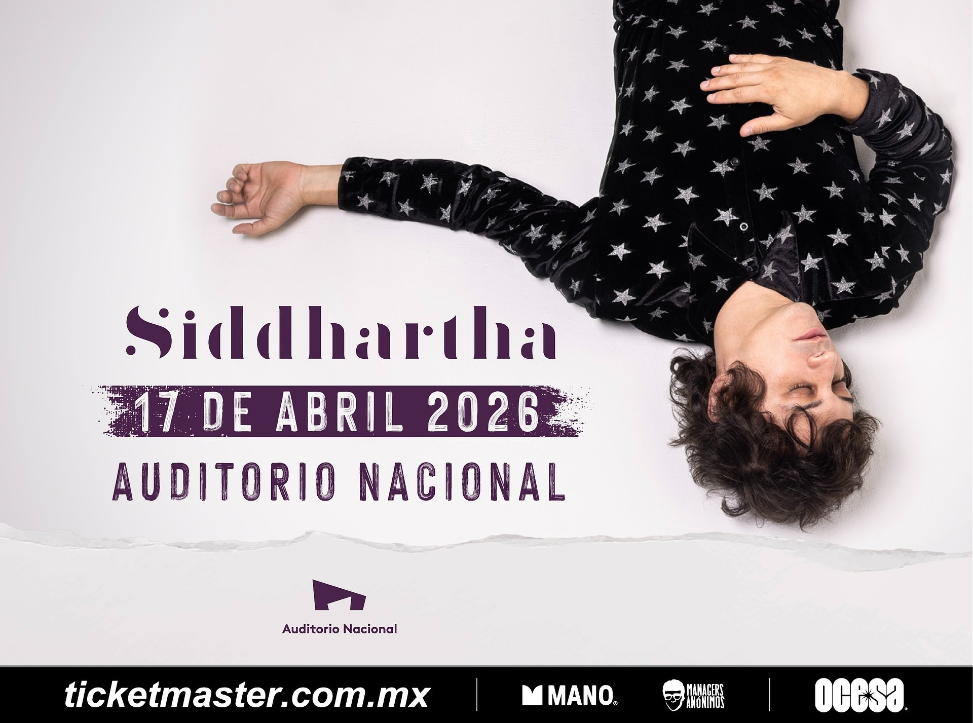 Siddhartha anuncia concierto épico en la Ciudad de México