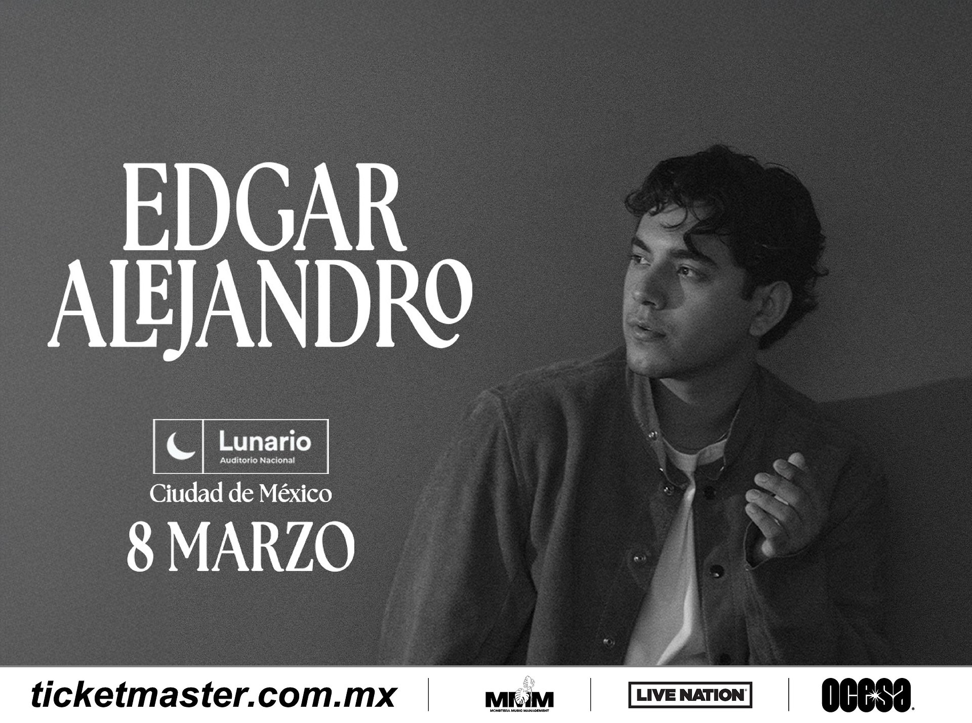 ​Edgar Alejandro llegará por primera vez a México