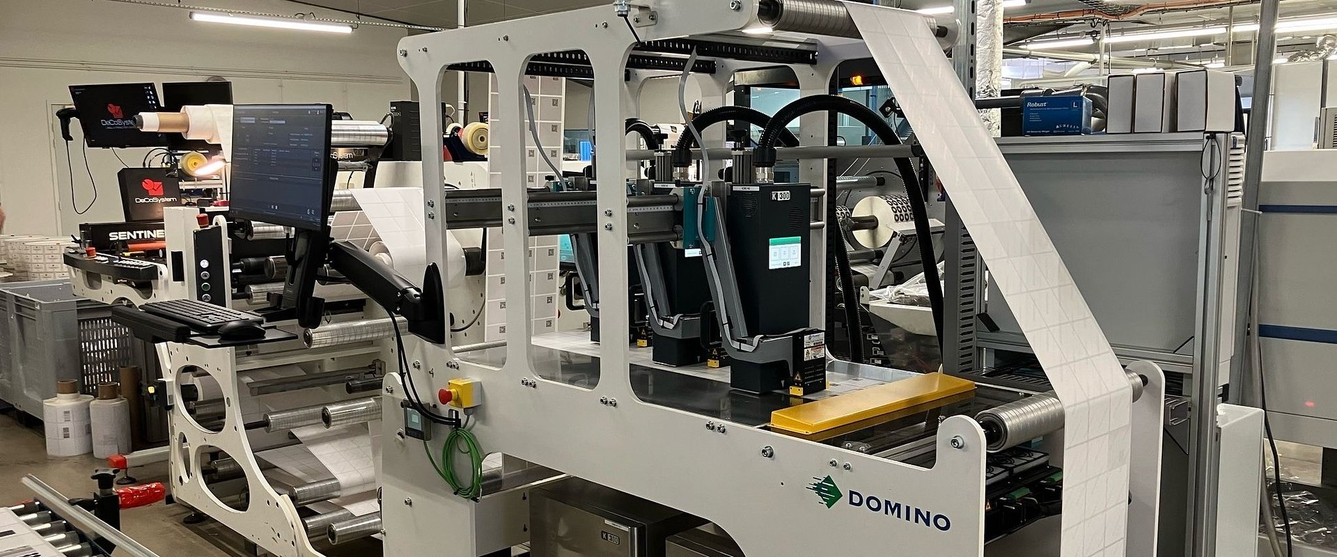 Inessens erweitert seine 2D-Code-Druckkapazitäten mit Domino K300 Druckern