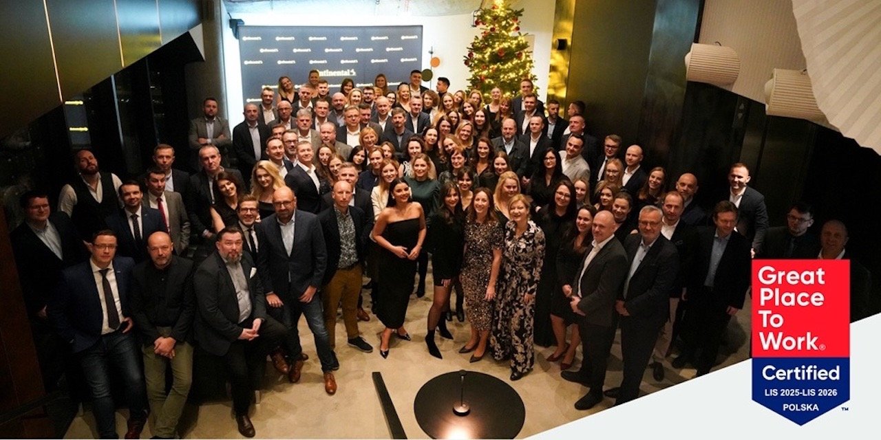 Continental Opony Polska z certyfikatem Great Place to Work® 2025