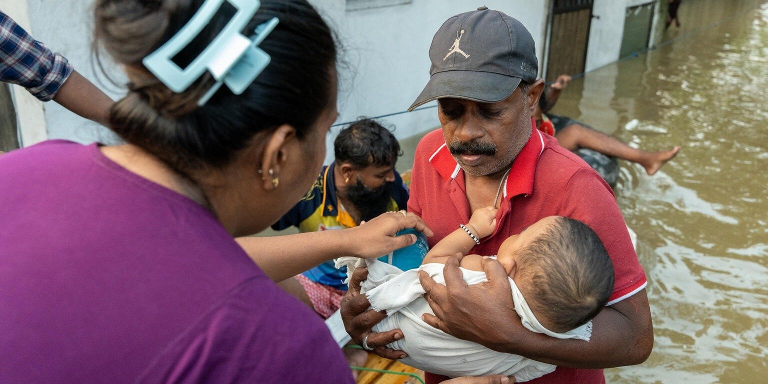 Ponad 275 tys. dzieci na Sri Lance poszkodowanych po przejściu cyklonu