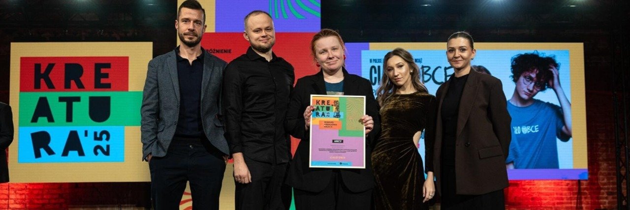 Wyróżnienie Kreatura 2025 dla Ancy