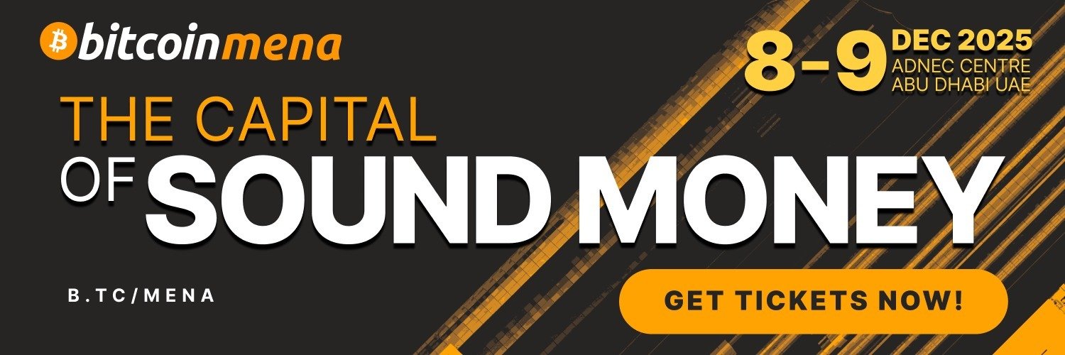 10,000+ Expected at Bitcoin MENA 2025 in Abu Dhabi — Global Bitcoin Leaders to Convene December 8–9