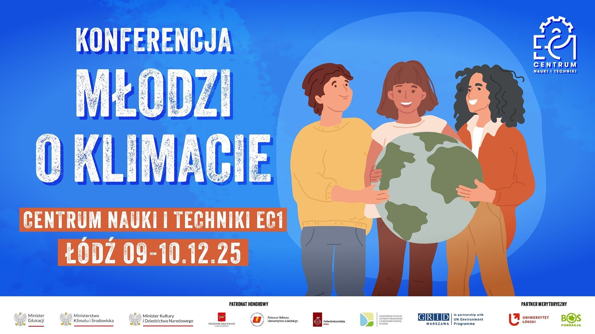 EC1 Łódź zaprasza na V edycję ogólnopolskiej Konferencji „Młodzi o klimacie”.