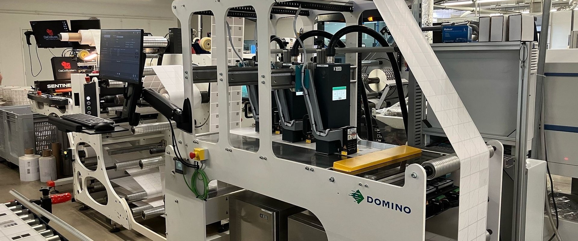 Inessens expande capacidades de impressão de códigos 2D com a instalação da Domino K300