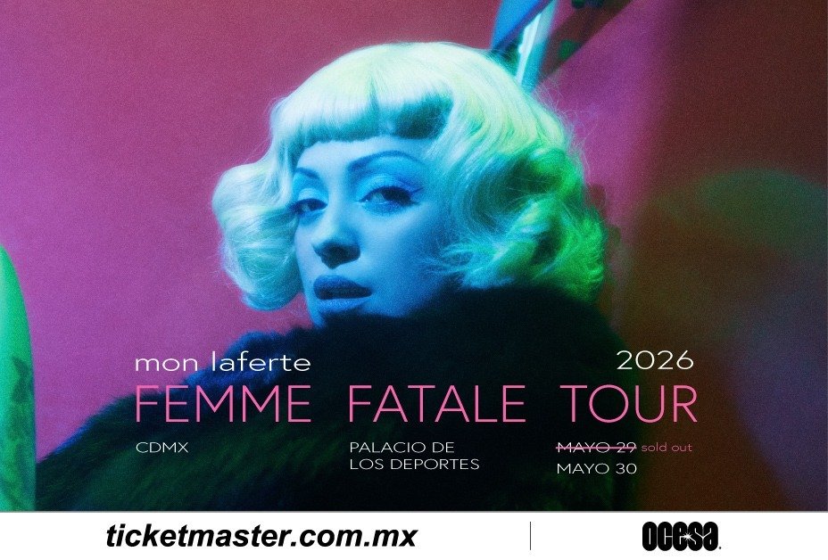 El Femme Fatale Tour de Mon Laferte se extenderá una noche más en la CDMX