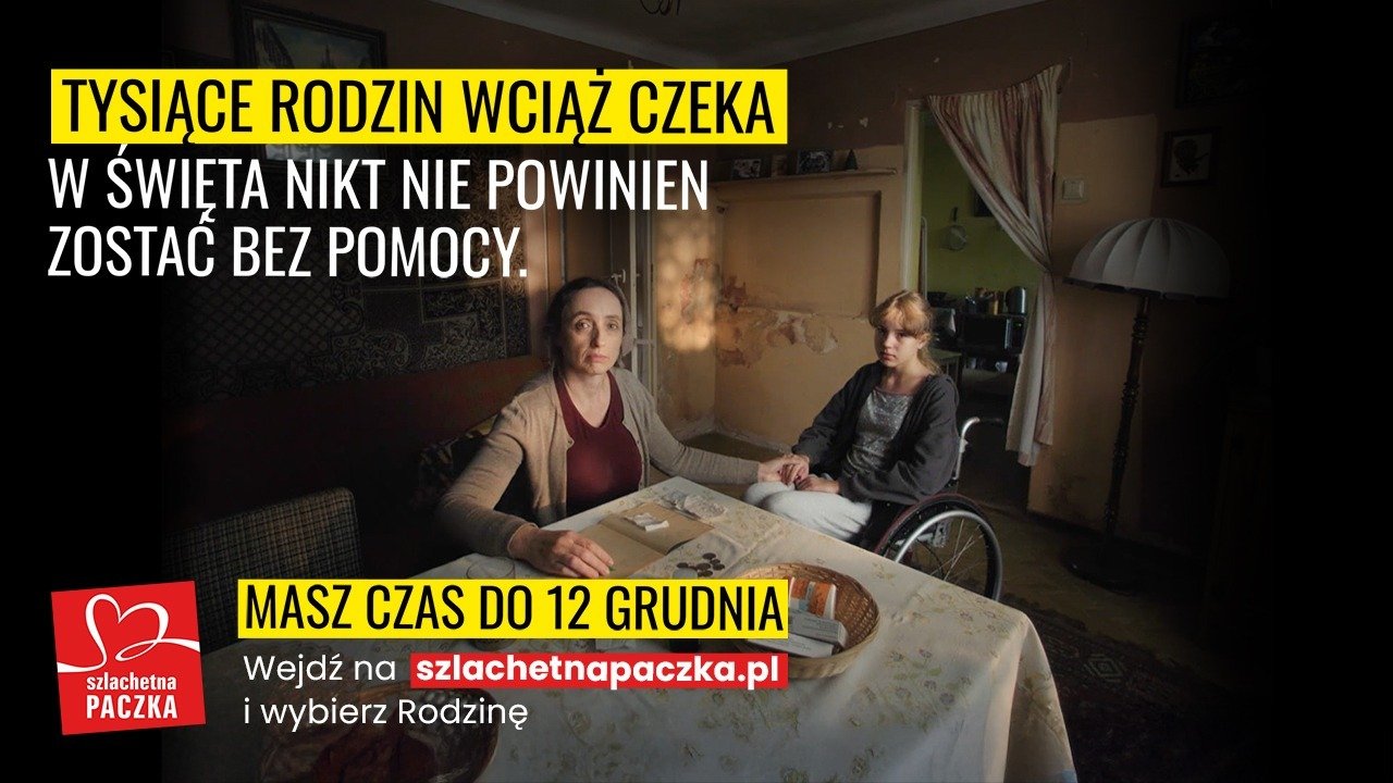 Szlachetna Paczka woła o pomoc w imieniu tysięcy rodzin. By tegoroczny Weekend Cudów nie stał się weekendem bólu i rozczarowania. Każdy może pomóc.