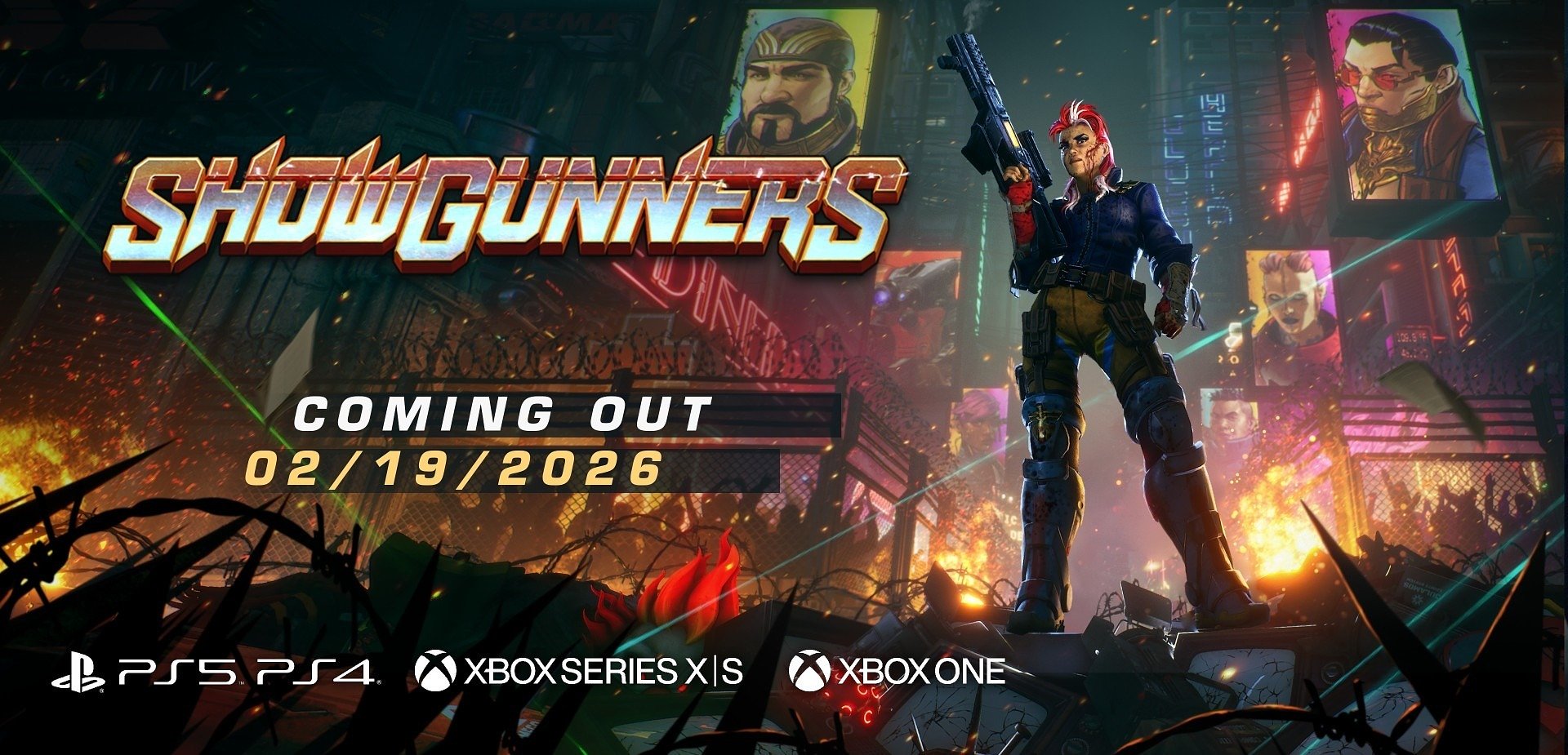 Showgunners – brutalne reality show trafi na konsole już w lutym 2026!