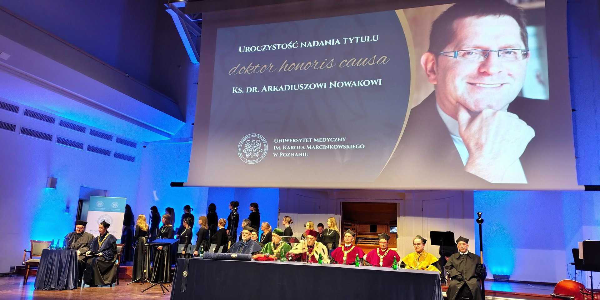 Ks. dr Arkadiusz Nowak z tytułem doktora honoris causa!