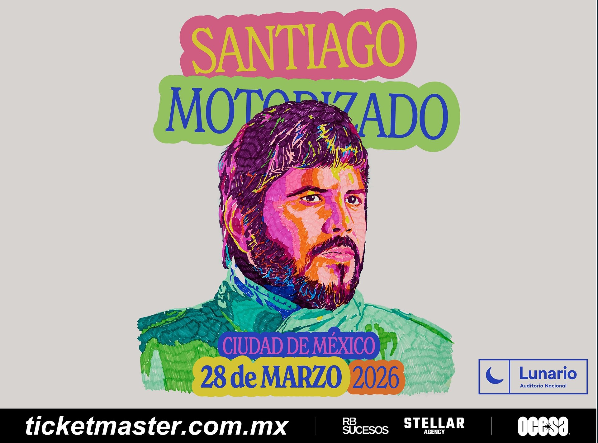 Santiago Motorizado regresa a la CDMX en plan solista