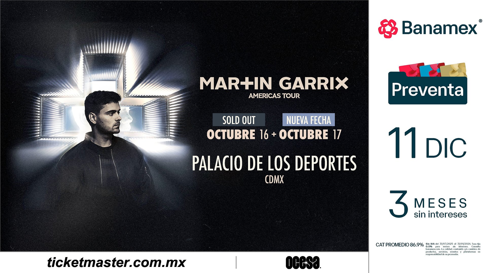 MARTIN GARRIX ANUNCIA SEGUNDA FECHA COMO PARTE DE SU GIRA MASIVA POR AMÉRICA EN 2026