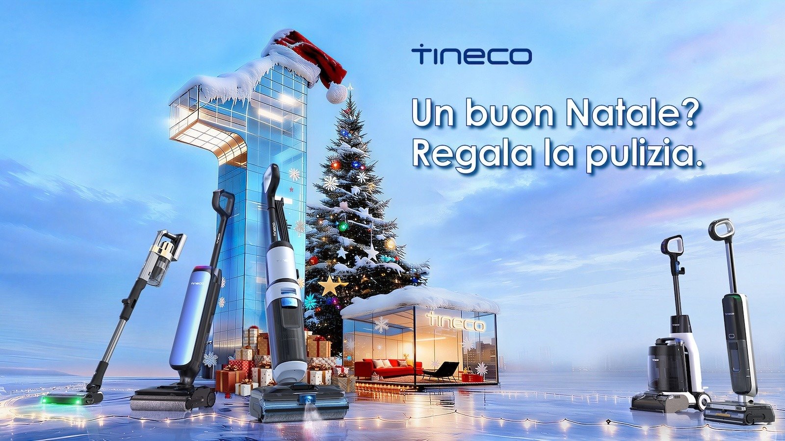 Sconti di Natale: Tineco rende la pulizia smart più accessibile che mai
