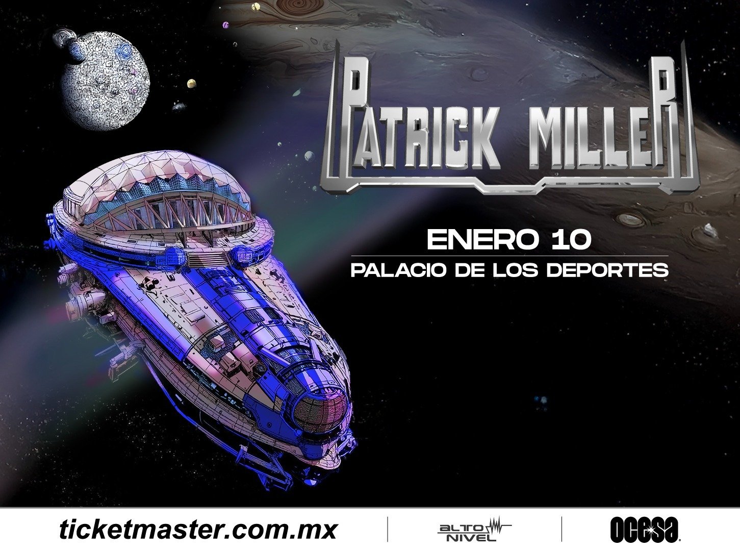 Invitación Conferencia de Prensa Patrick Miller