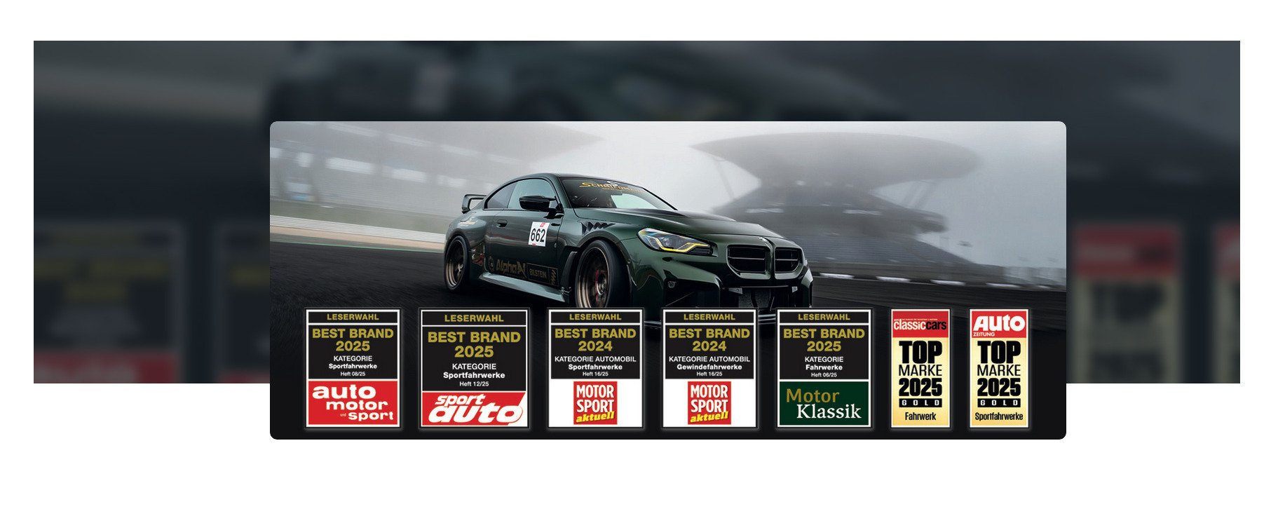 Siedem nagród: BILSTEIN po raz kolejny zachwyca w sondażach czytelników „Najlepsza marka”