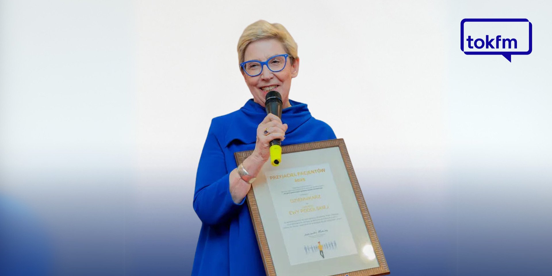 Dziennikarka TOK FM z nagrodą "PATIENTS AMICUS"