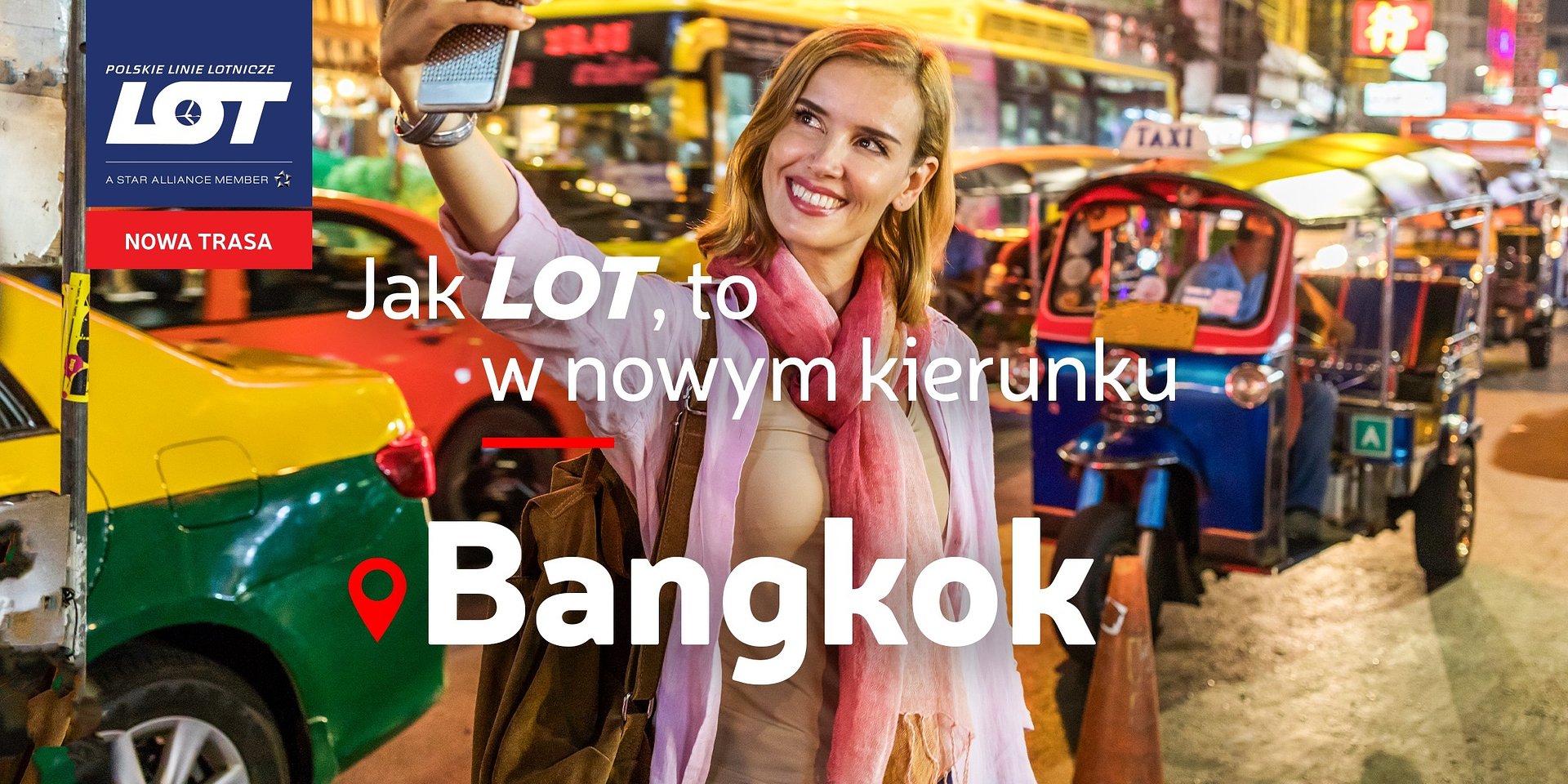 Polskie Linie Lotnicze LOT poszerzają swoją siatkę o kolejne połączenie dalekodystansowe. Tym razem narodowy przewoźnik zaprasza do Bangkoku