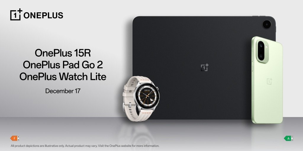 OnePlus wprowadza na rynek OnePlus 15R, OnePlus Pad Go 2 oraz OnePlus Watch Lite
